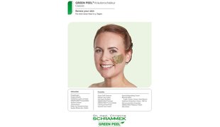 DR. MED. SCHRAMMEK Green Peel® Classic, Fresh up  & Energy Behandlungsablauf DIN A5