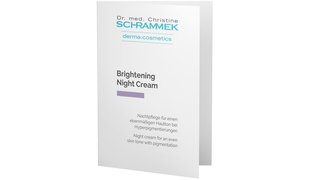 DR. MED. SCHRAMMEK Mela White Brightening Night Cream