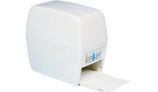 KELLER Dispenser für Zellstoffwatte-Tupfer